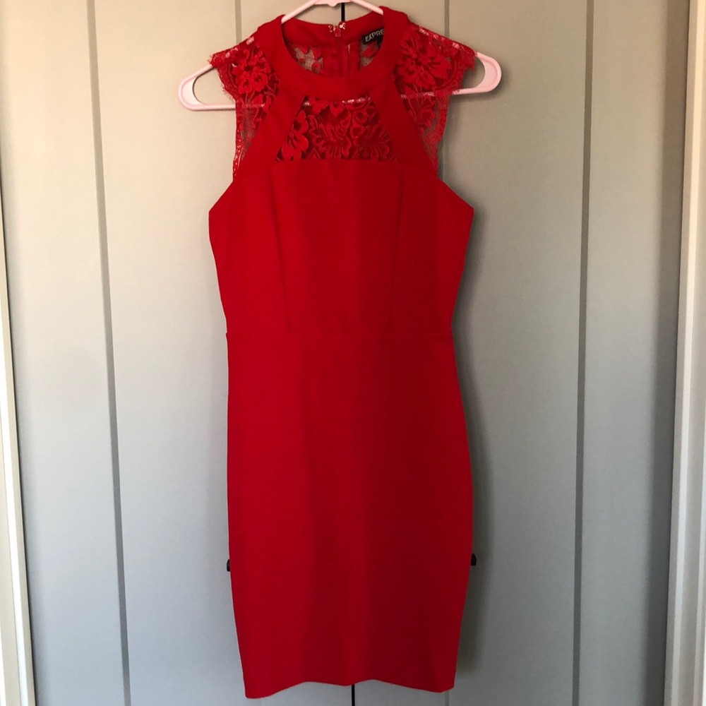 Red dress
